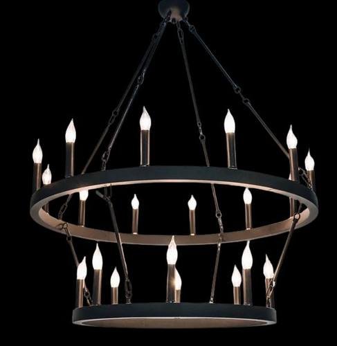 2 Tier Iron Chandelier chandelier rental Nashville