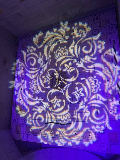 Wash lighting Nashville wedding venue